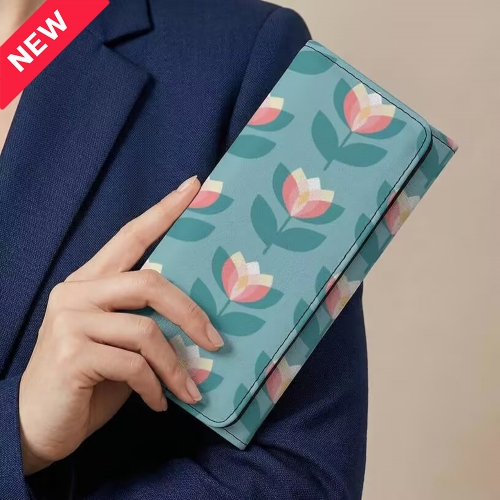 Custom Long Tri-fold Wallet