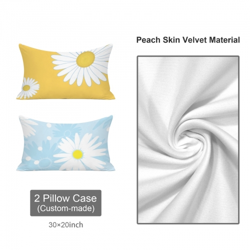 Custom Pillow Case 30" x 20" ( 2-Pack ) | Ships from USA