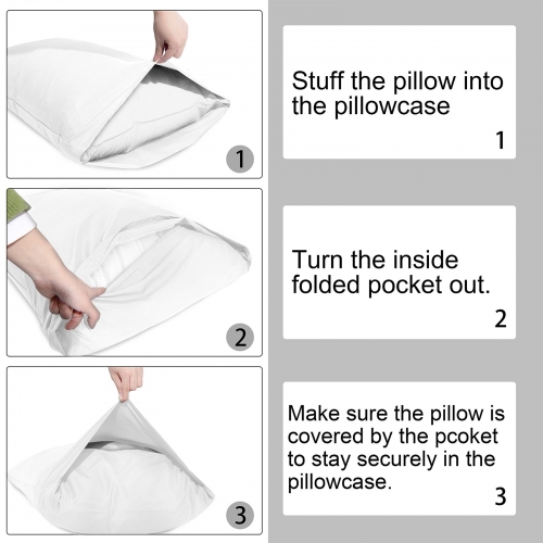 Custom Pillow Case 30" x 20" ( 2-Pack ) | Ships from USA