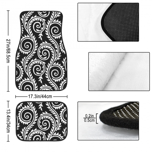 4-Piece Car Floor Mats | Ships from USA