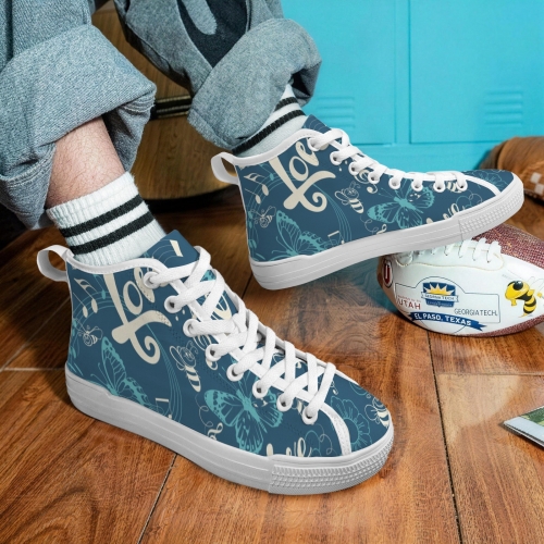 Men's New Vancouver High Top Canvas Shoes