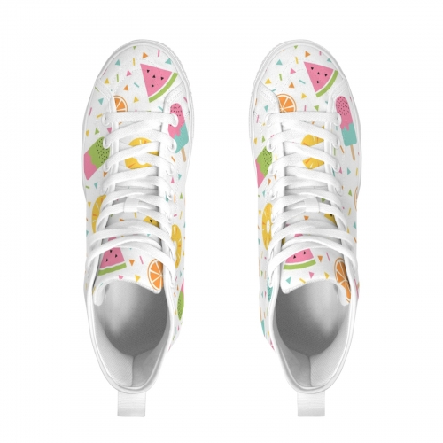 Women's New Vancouver High Top Canvas Shoes