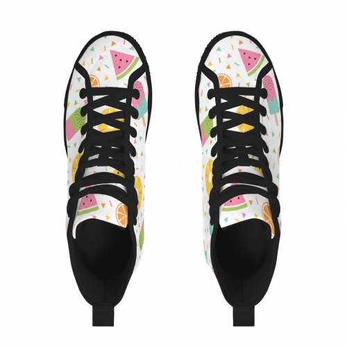 Women's New Vancouver High Top Canvas Shoes