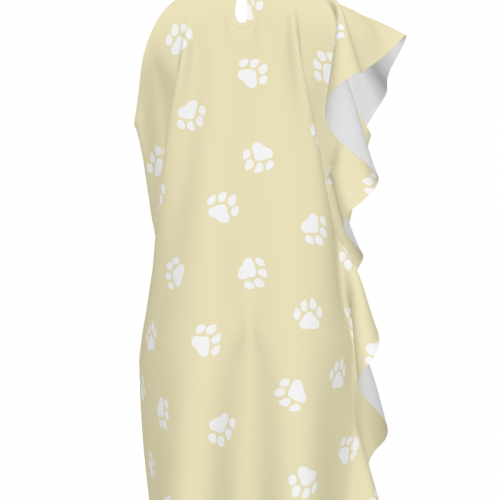 Women's Right-side Ruffle Sleeve Dress