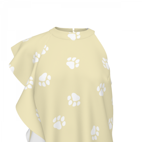 Women's Right-side Ruffle Sleeve Dress