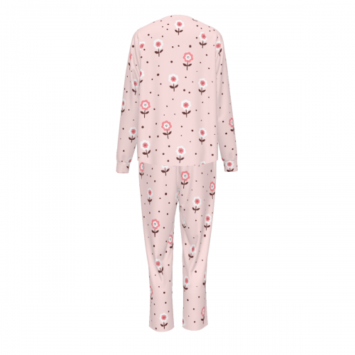 Women's Raglan Long Sleeve Pajama Set