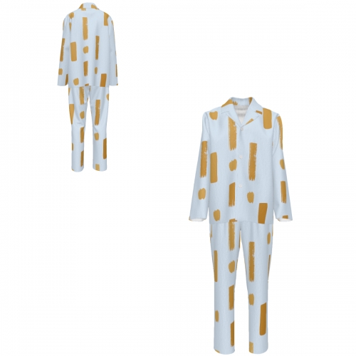 Long Kids' Pajamas without Pockets and Cuffs