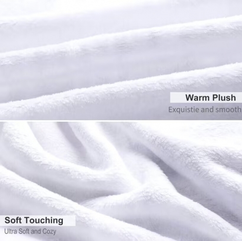 Custom Flannel Blanket 50" × 60" ( Double-Sided Print )