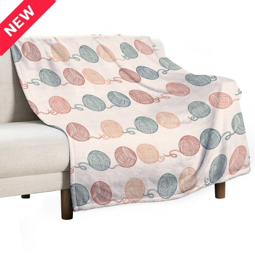 Custom Flannel Blanket 70" × 80" ( Double-Sided Print )