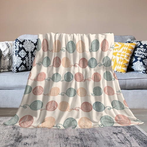 Custom Flannel Blanket 70" × 80" ( Double-Sided Print )