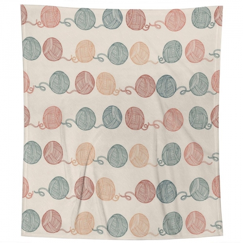Custom Flannel Blanket 70" × 80" ( Double-Sided Print )
