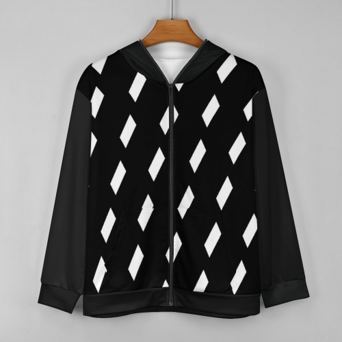 Custom Men's Full-Zip Hoodie
