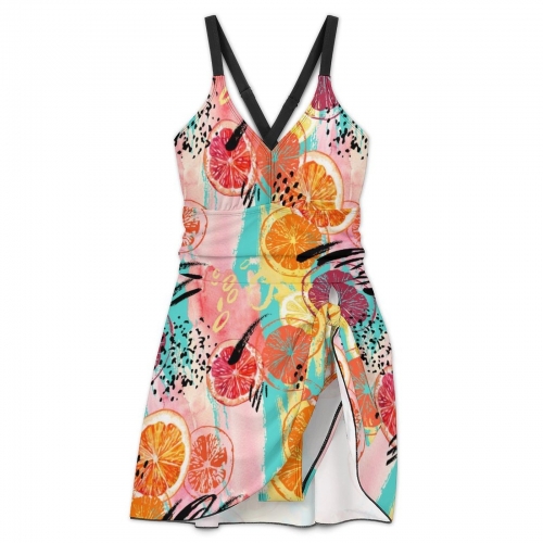 Women's Hem Tie One-piece Swimsuit