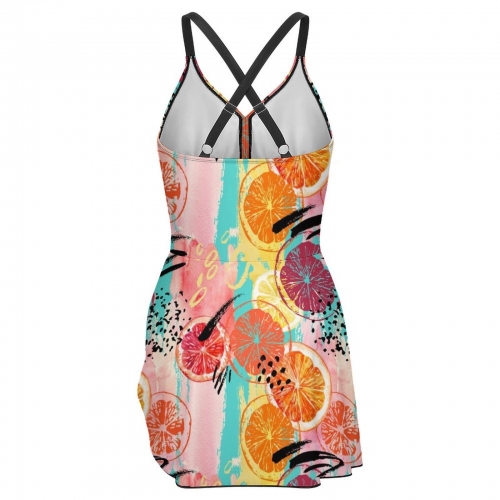 Women's Hem Tie One-piece Swimsuit