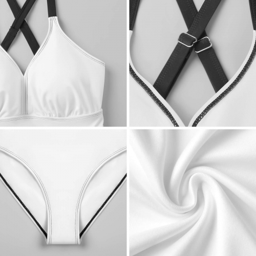 Women's Hem Tie One-piece Swimsuit