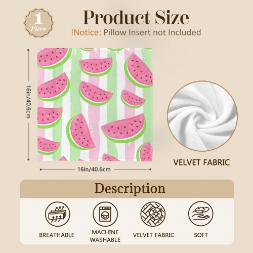 Envelope Pillow Case 16" x 16" (Two-Sided Print) | Ships from USA