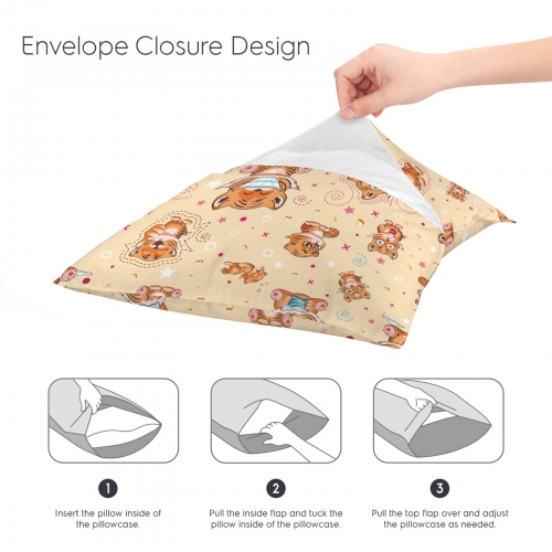 Envelope Pillow Case 20" x 20" (Two-Sided Print) | Ships from USA