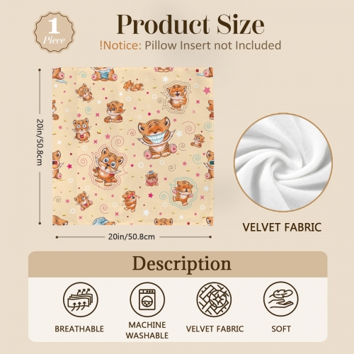 Envelope Pillow Case 20" x 20" (Two-Sided Print) | Ships from USA