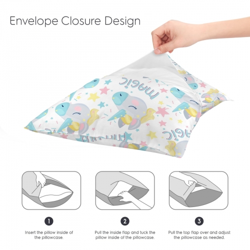 Envelope Pillow Case 24" x 24" (Two-Sided Print) | Ships from USA