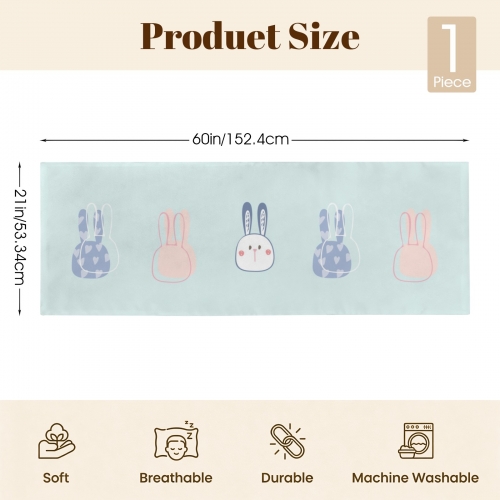 Envelope Body Pillow Case 60" x 21" (Two-Sided Print) | Ships from USA