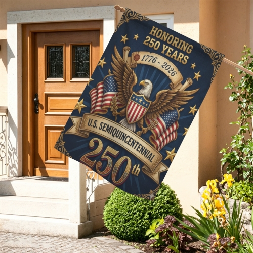 Cotton Linen House Flag 24" x 36" (Two Sides) | Ships from USA
