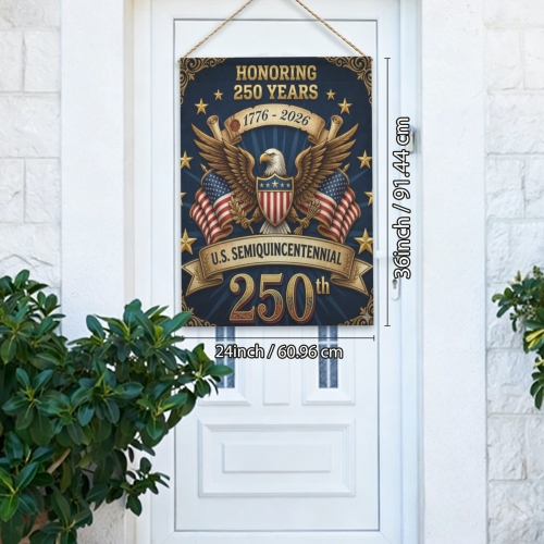 Cotton Linen House Flag 24" x 36" (Two Sides) | Ships from USA