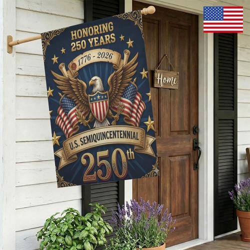 Cotton Linen House Flag 24" x 36" (Two Sides) | Ships from USA