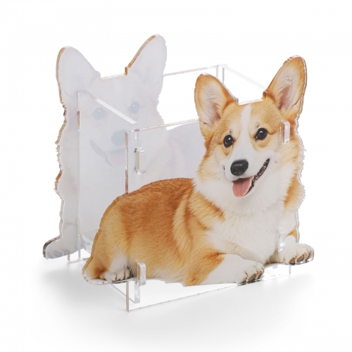 Custom Shaped Acrylic Pen Holder