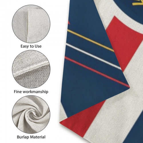 Cotton Linen House Flag 48" x 72" (Two Sides) | Ships from USA