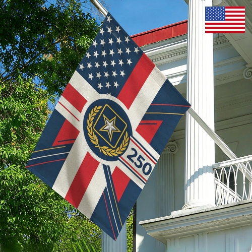 Cotton Linen House Flag 48" x 72" (Two Sides) | Ships from USA