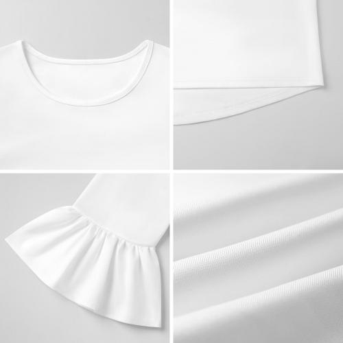 Women's Ruffled Sleeve Dress