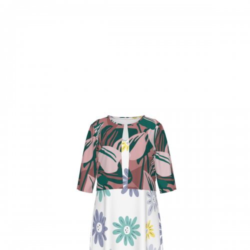 Women's Cardigan & Maxi Dress Two-Piece Set