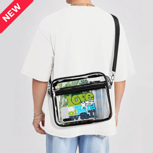Large Clear Satchel Bag