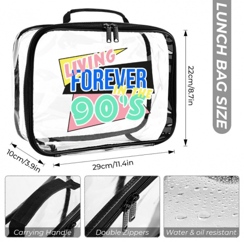 2-Pack Clear Storage Bags