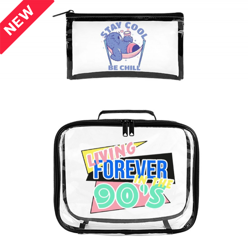 2-Pack Clear Storage Bags