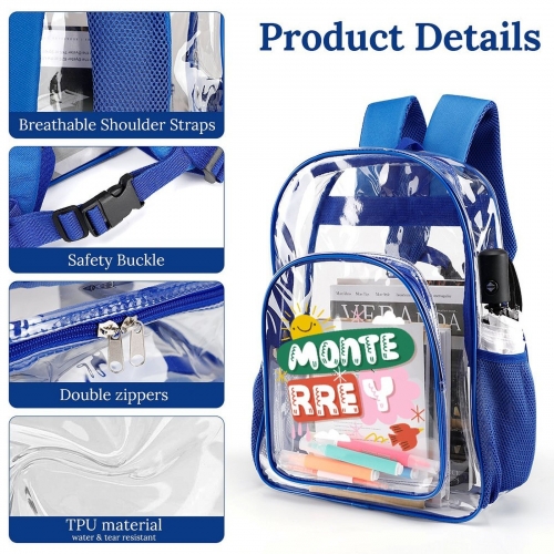 PVC Clear Backpack