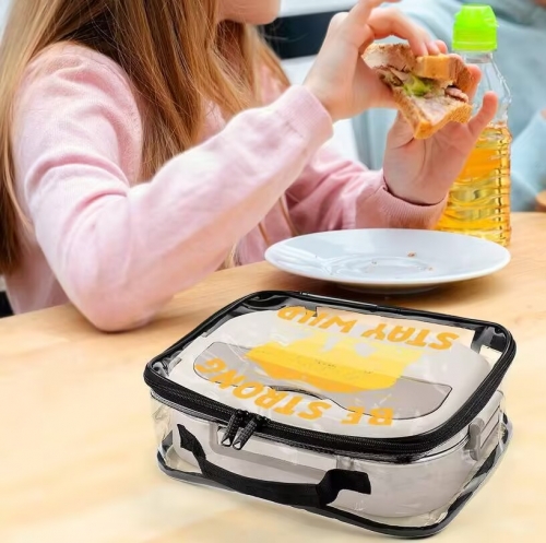 3-Piece Clear Backpack Set