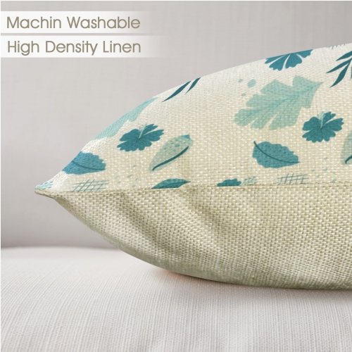 Linen Pillow Case 20" x 12" (One Side) | Ships from USA