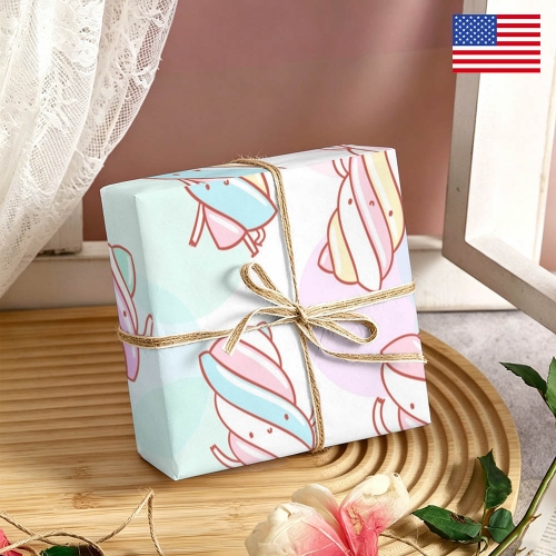 Gift Wrapping Paper-Coated Paper 28" x 20" (1 Roll) | Ships from USA