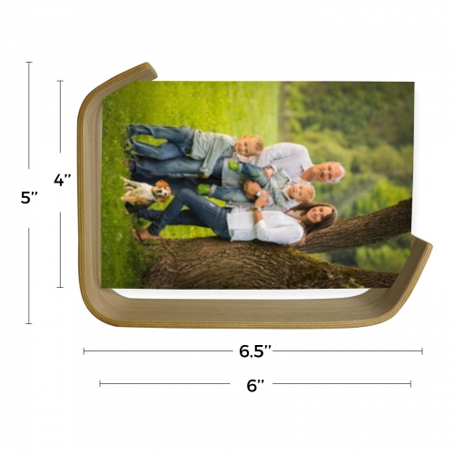 Maple Holder Acrylic Photo Frame 4" x 6" | Ships from USA