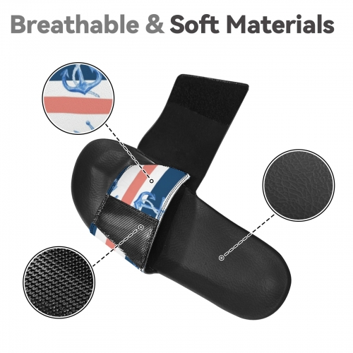 Men's Velcro Slide Slippers