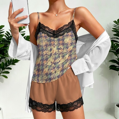 Women's Lace Pajama Sets