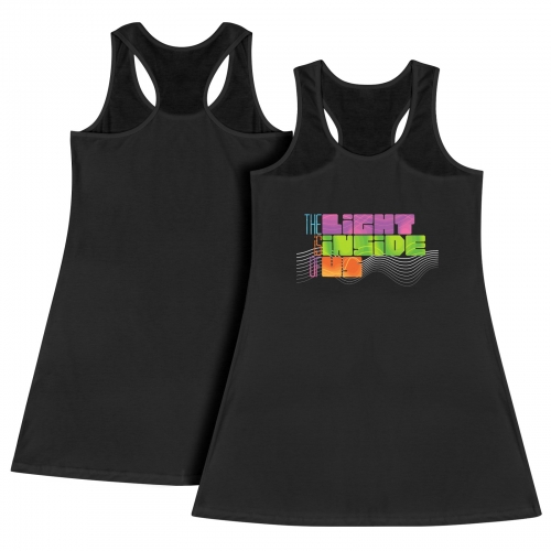 Women's Racerback Tank Dress (Front Print) | Ships from USA