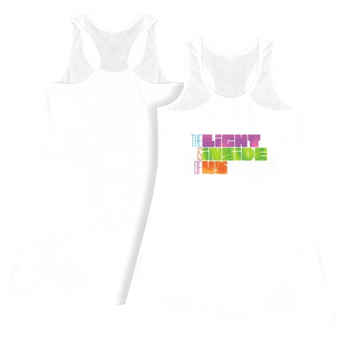 Women's Racerback Tank Dress (Front Print) | Ships from USA