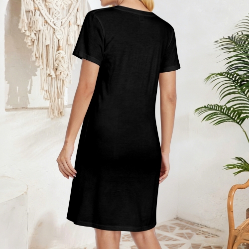 Women's T-Shirt Dress (Front Print)  | Ships from USA