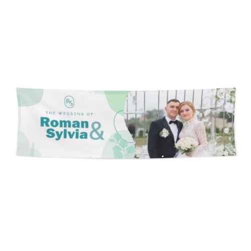 Festival Banner 96" x 30" | Ships from USA