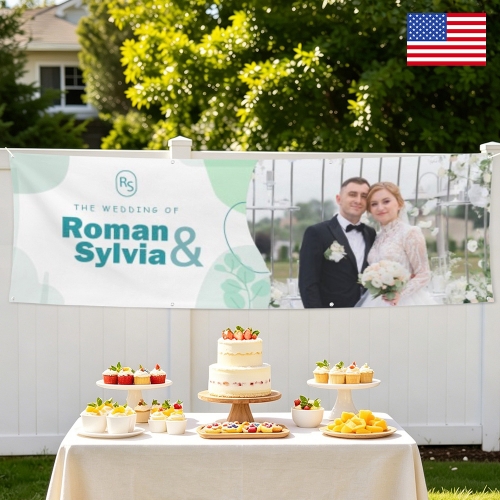 Festival Banner 96" x 30" | Ships from USA