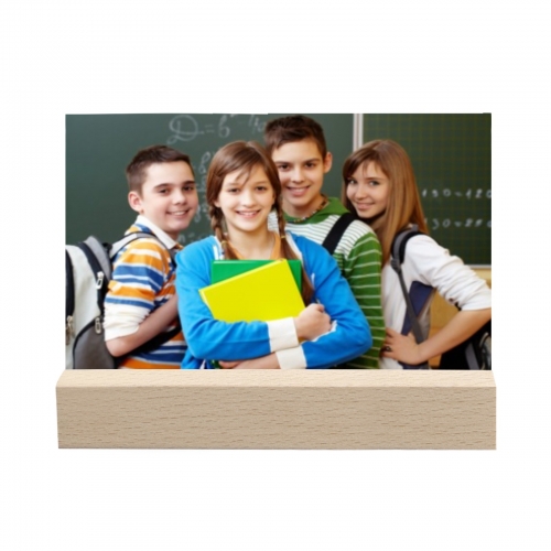 Acrylic Photo Stand 6" x 4" （15cm Square Base） | Ships from USA