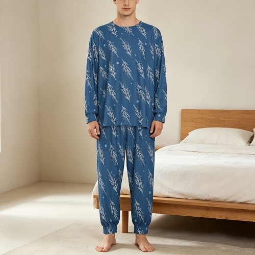 Men's Crew Neck Regular Fit Tracksuit with Pockets