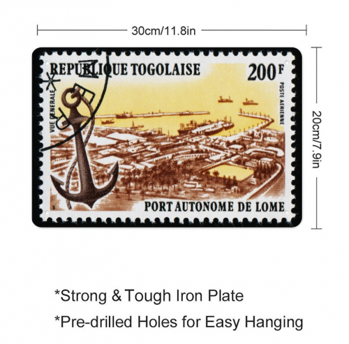 Horizontal Metal Sign 11.8" x 7.9" | Ships from USA